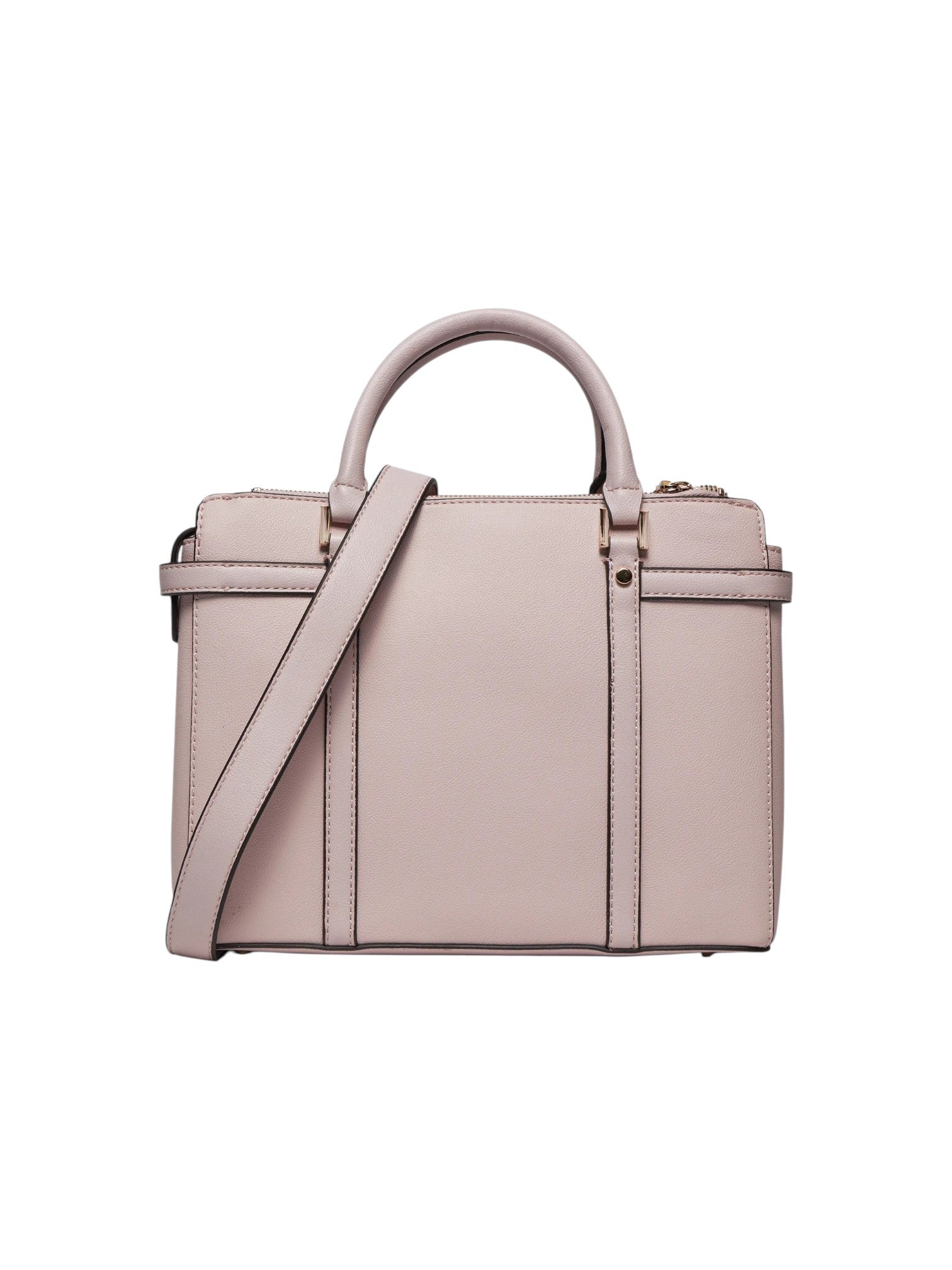 Pink handbag with a shoulder strap on a white background. Guess, Monza Outlet, Monza Fashion, Shein Outlet