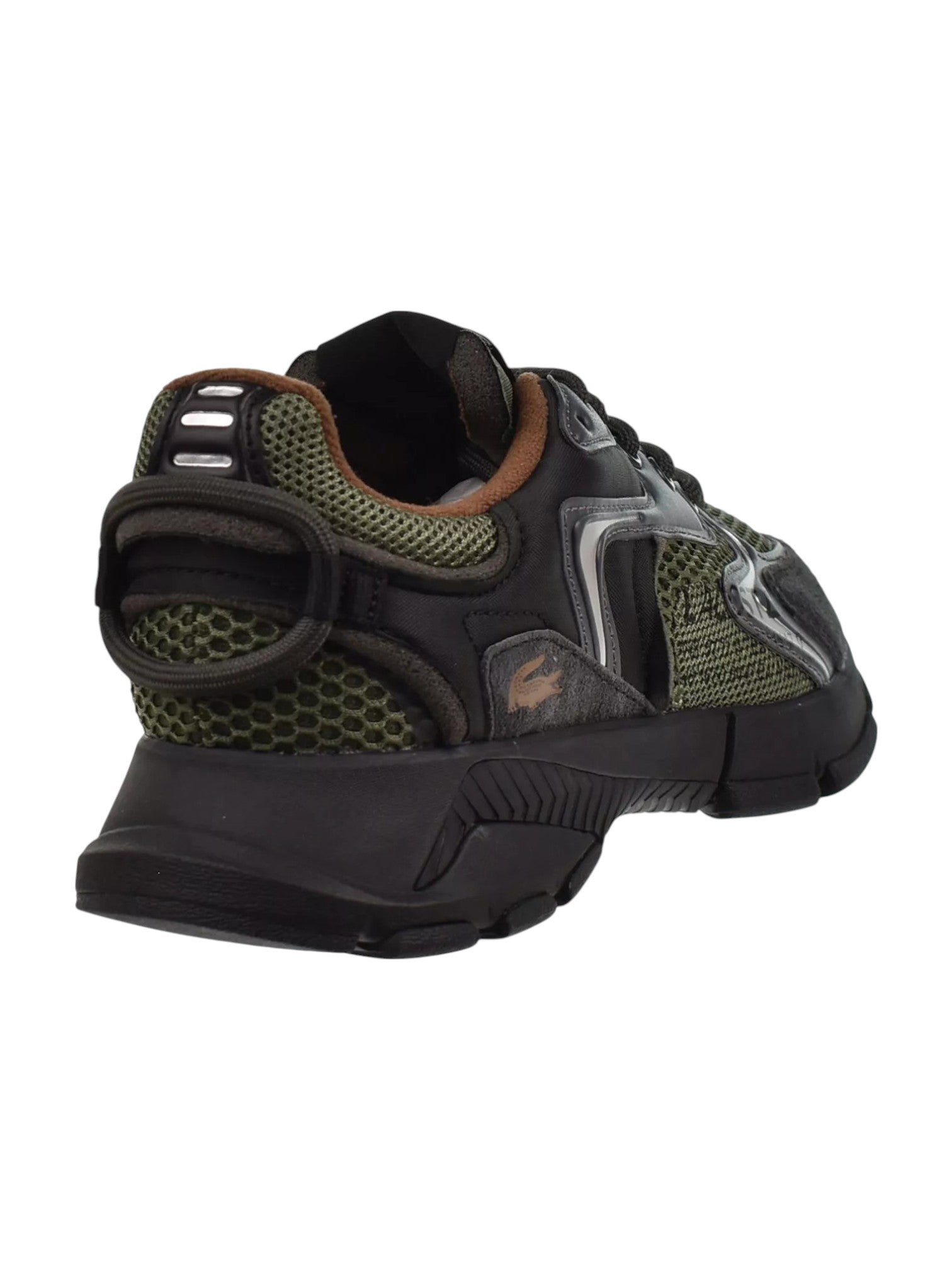 Black and green athletic shoe on a white background Lacoste Monza Outlet