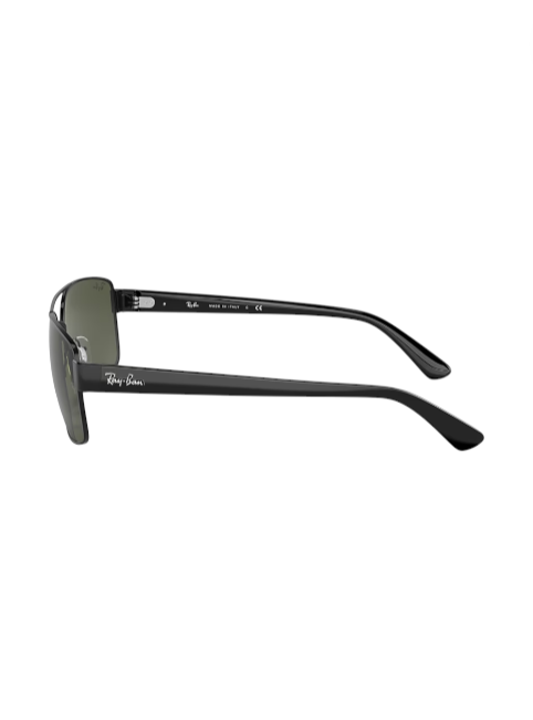 Black sunglasses with green lenses on a white background Monza Outlet, Monza Fashion, Shein Outlet