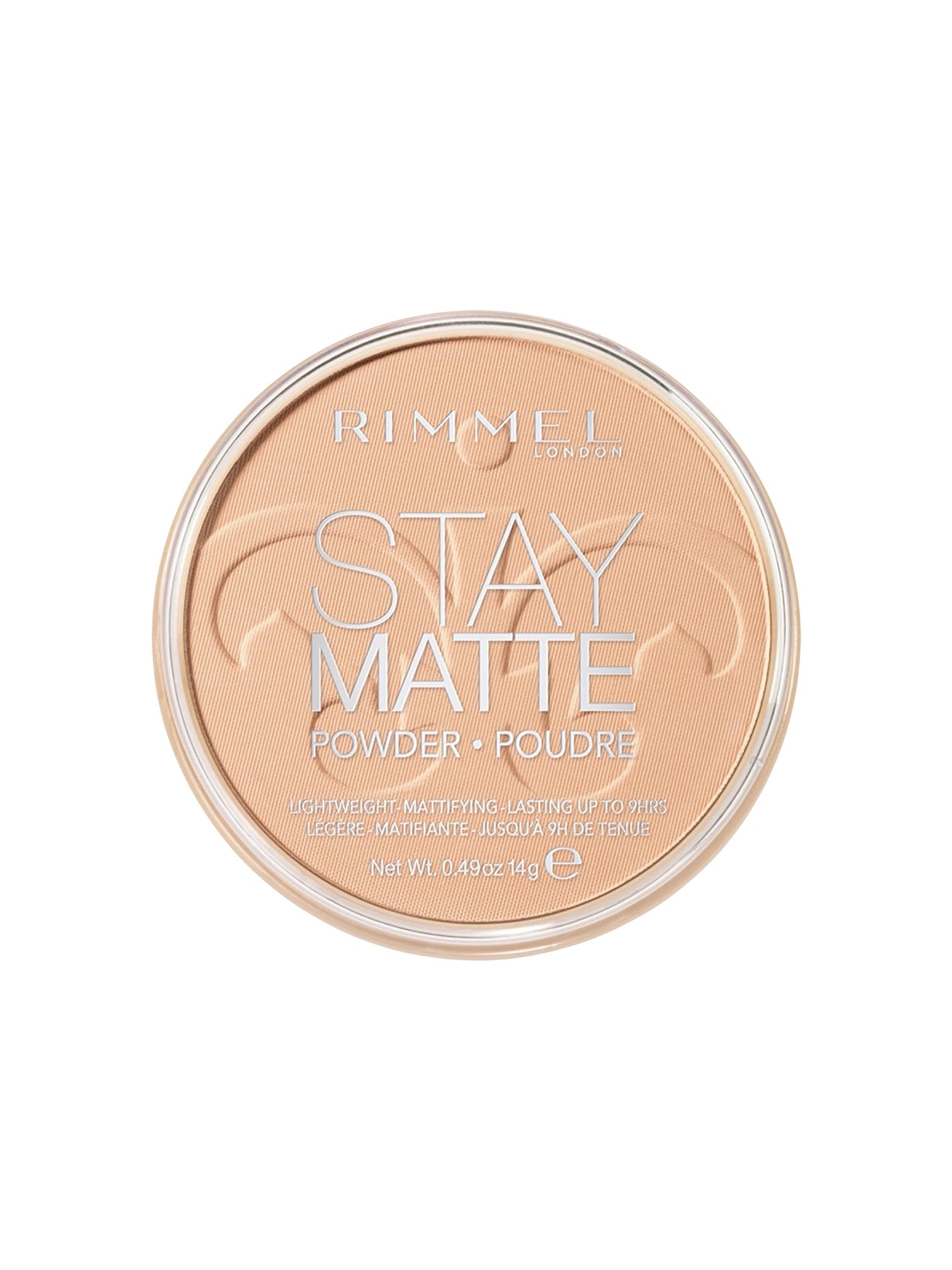 Rimmel Stay Matte powder on a white background. Rimmel London, Monza Outlet, Monza Fashion, Shein Outlet