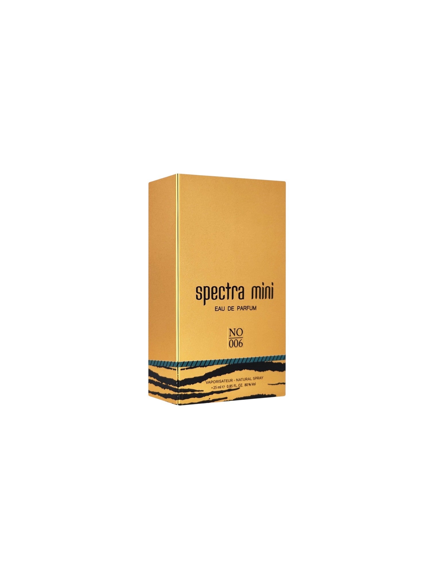Spectra mini perfume packaging on a white background. Spectra Mini, Monza Outlet, Monza Fashion, Shein Outlet