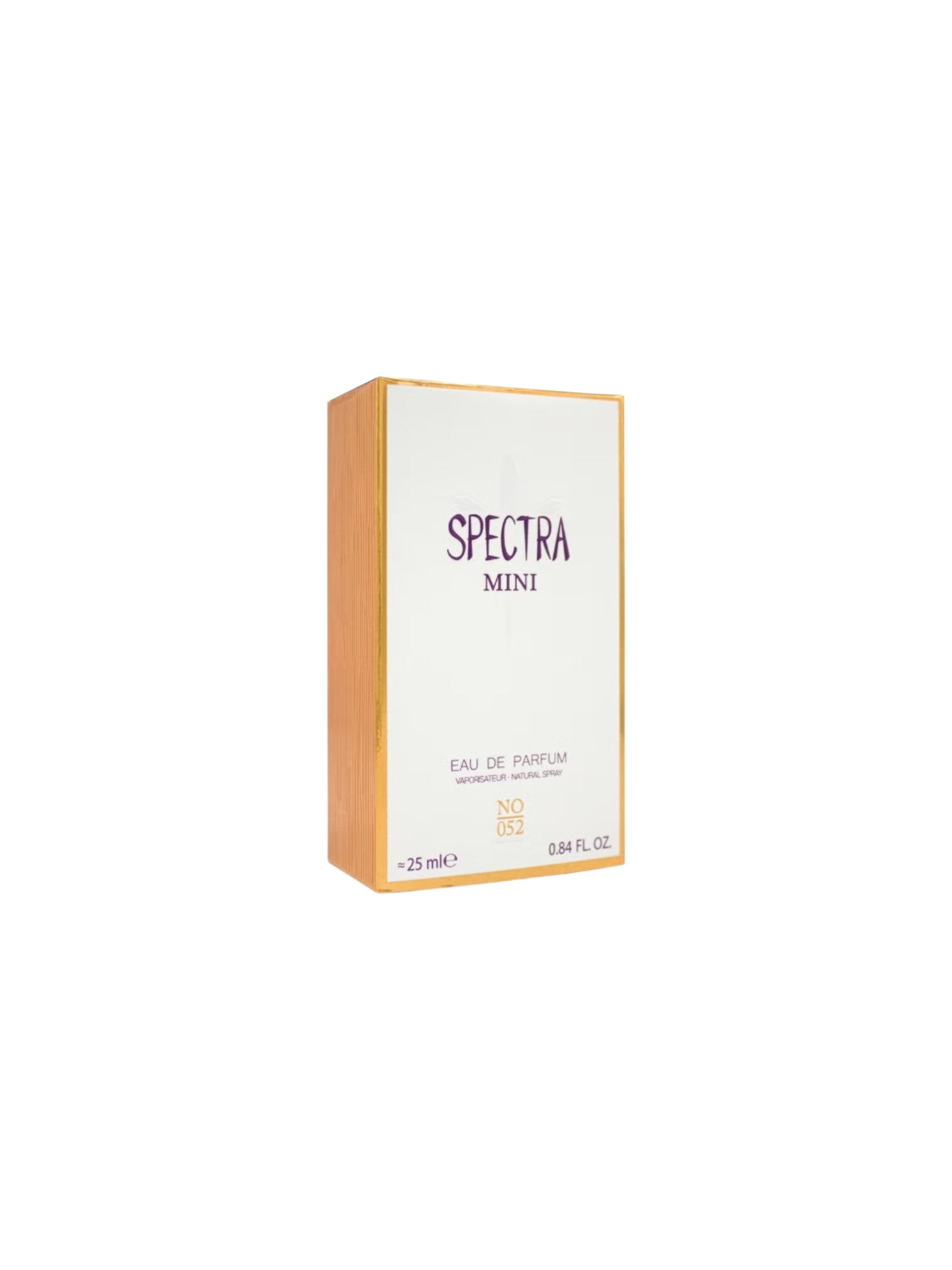 Spectra Mini perfume packaging on a white background. Spectra, Monza Outlet, Monza Fashion, Shein Outlet