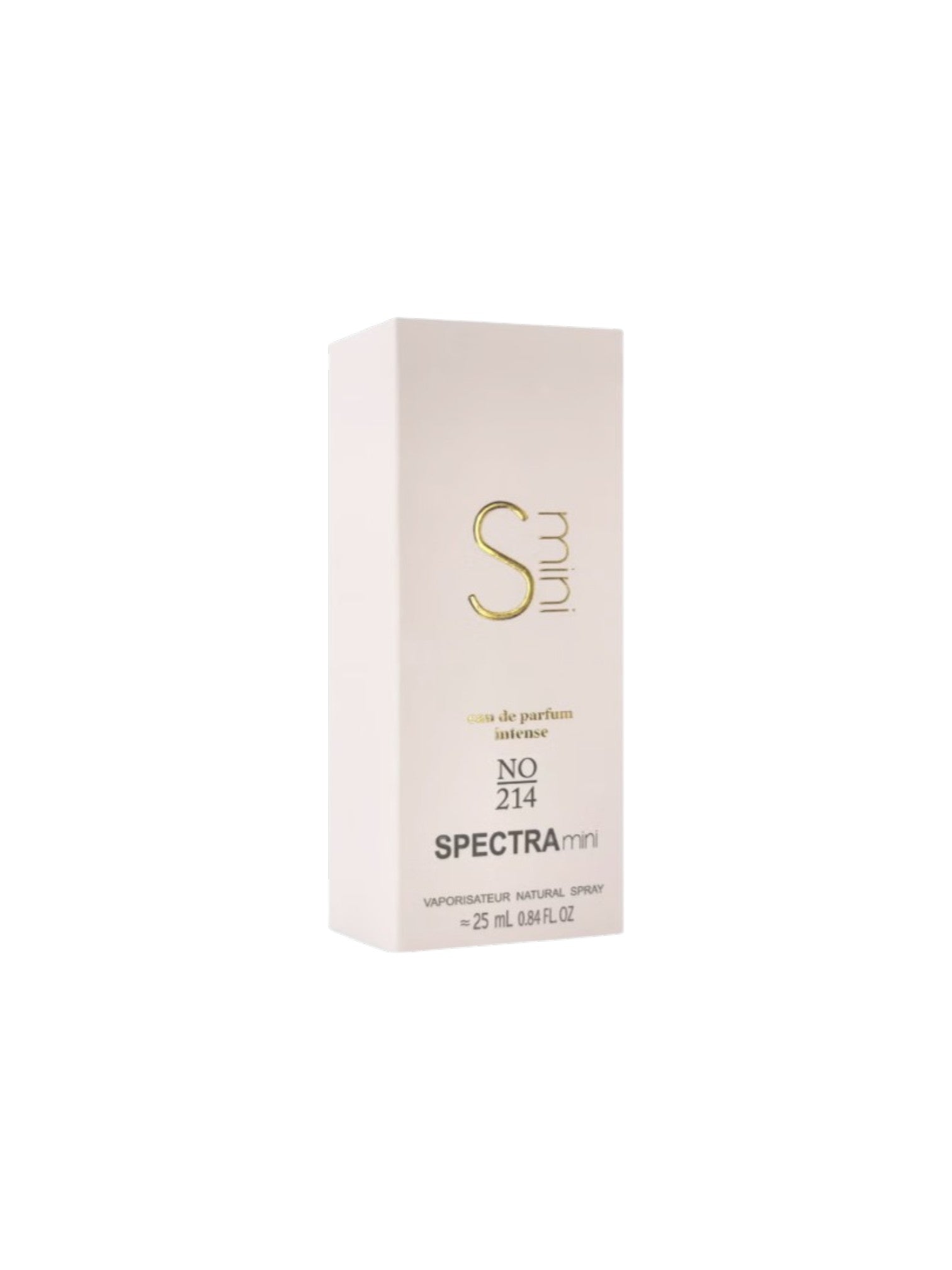 Spectra perfume bottle packaging on a white background. Spectra Mini, Monza Outlet, Monza Fashion, Shein Outlet