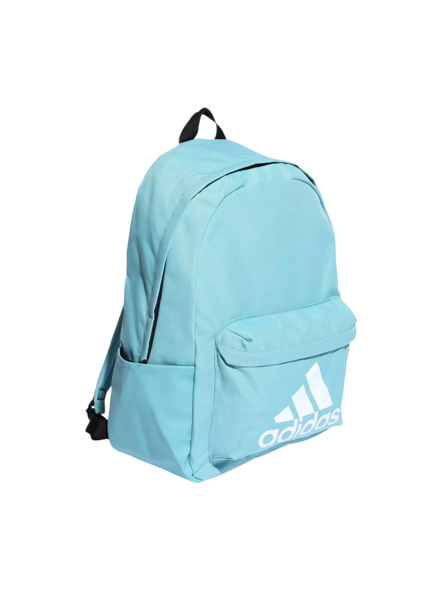 Light blue Adidas backpack on a white background. Adidas, Monza Outlet, Monza Fashion, Shein Outlet