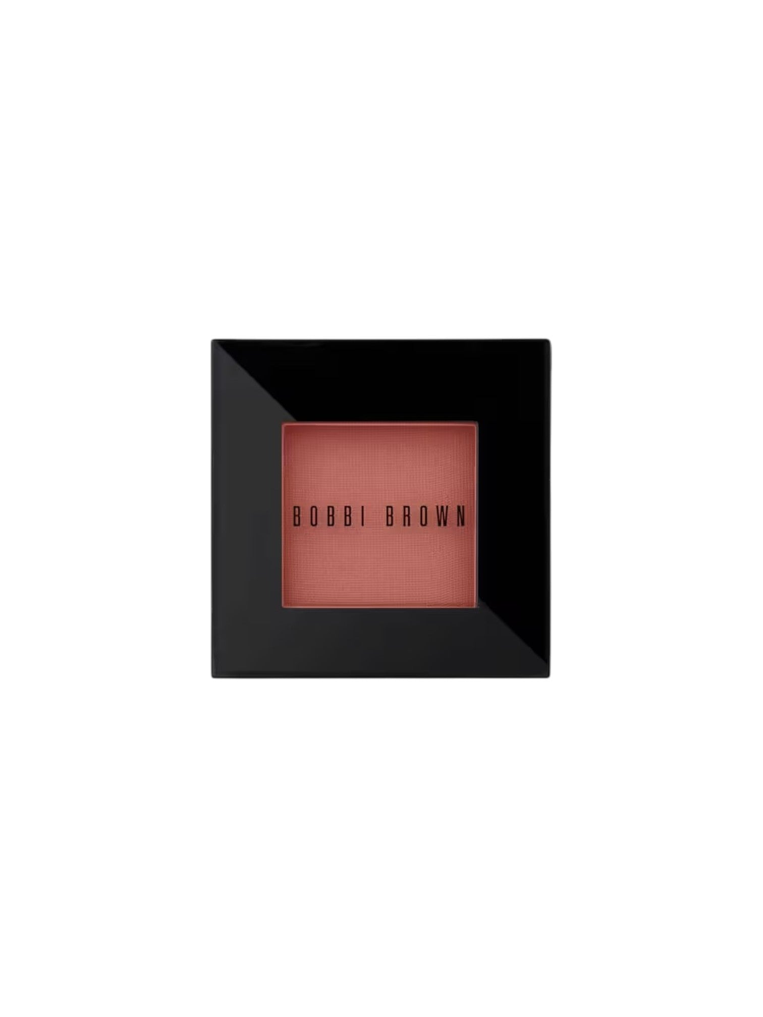 Bobbi Brown blush in a black compact on a white background. Bobbi Brown, Monza Outlet, Monza Fashion, Shein Outlet