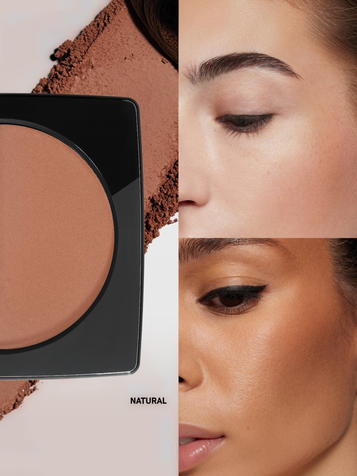 Makeup product with close-up of application on skin. Bobbi Brown, Monza Outlet, Monza Fashion, Shein Outlet