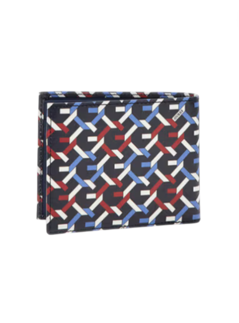 Printed Torino Billfold with Coin Pocket Wallet