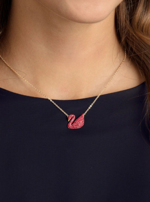 Swarovski Necklace Kalung Ori Original Swan