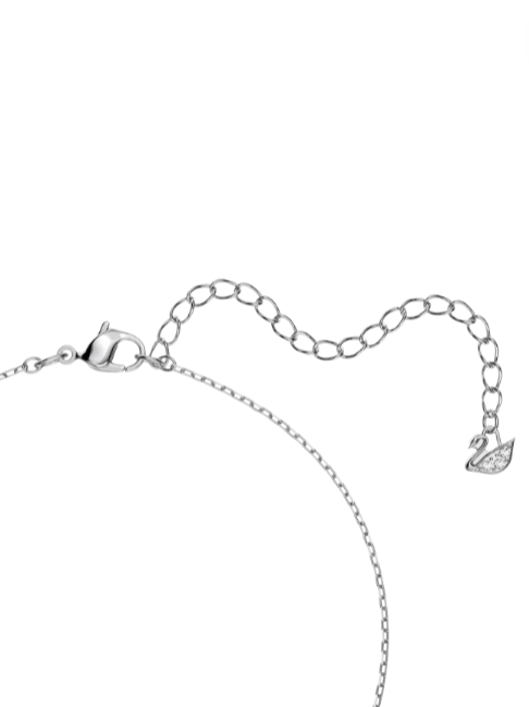 Silver bracelet with a swan charm on a white background monza outlet, Shein outlet, monza fashion