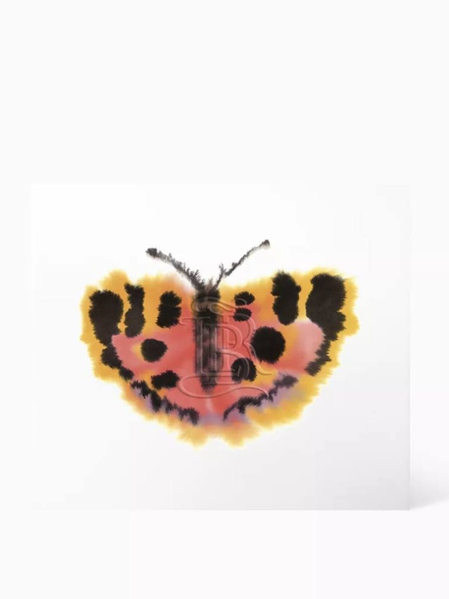 Butterfly-shaped object with black and yellow pattern on a white background Monza outlet, monza fashion, shein outlet, shien outlet