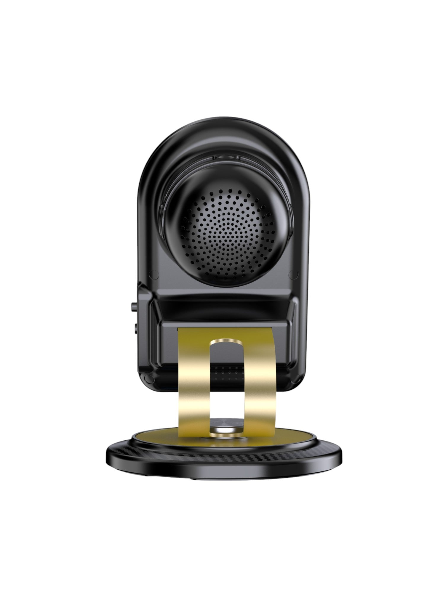 Black and gold electronic device on a white background. Saafo, Monza Outlet, Monza Fashion, Shein Outlet