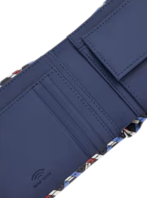 Printed Torino Billfold with Coin Pocket Wallet