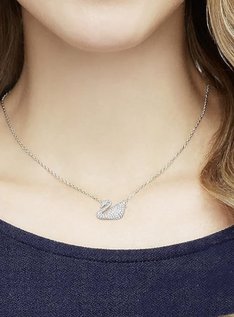 Swarovski Necklace Kalung Ori Original Swan