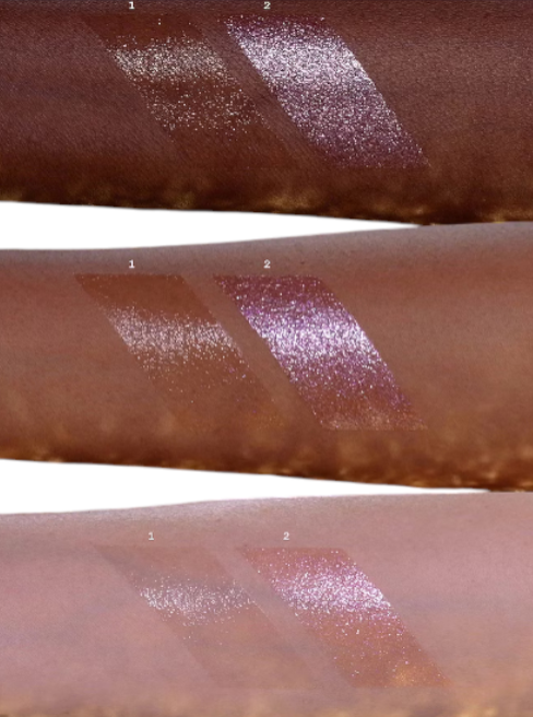 Close-up of three lipsticks on a white background. Pat McGrath Labs Monza Outlet