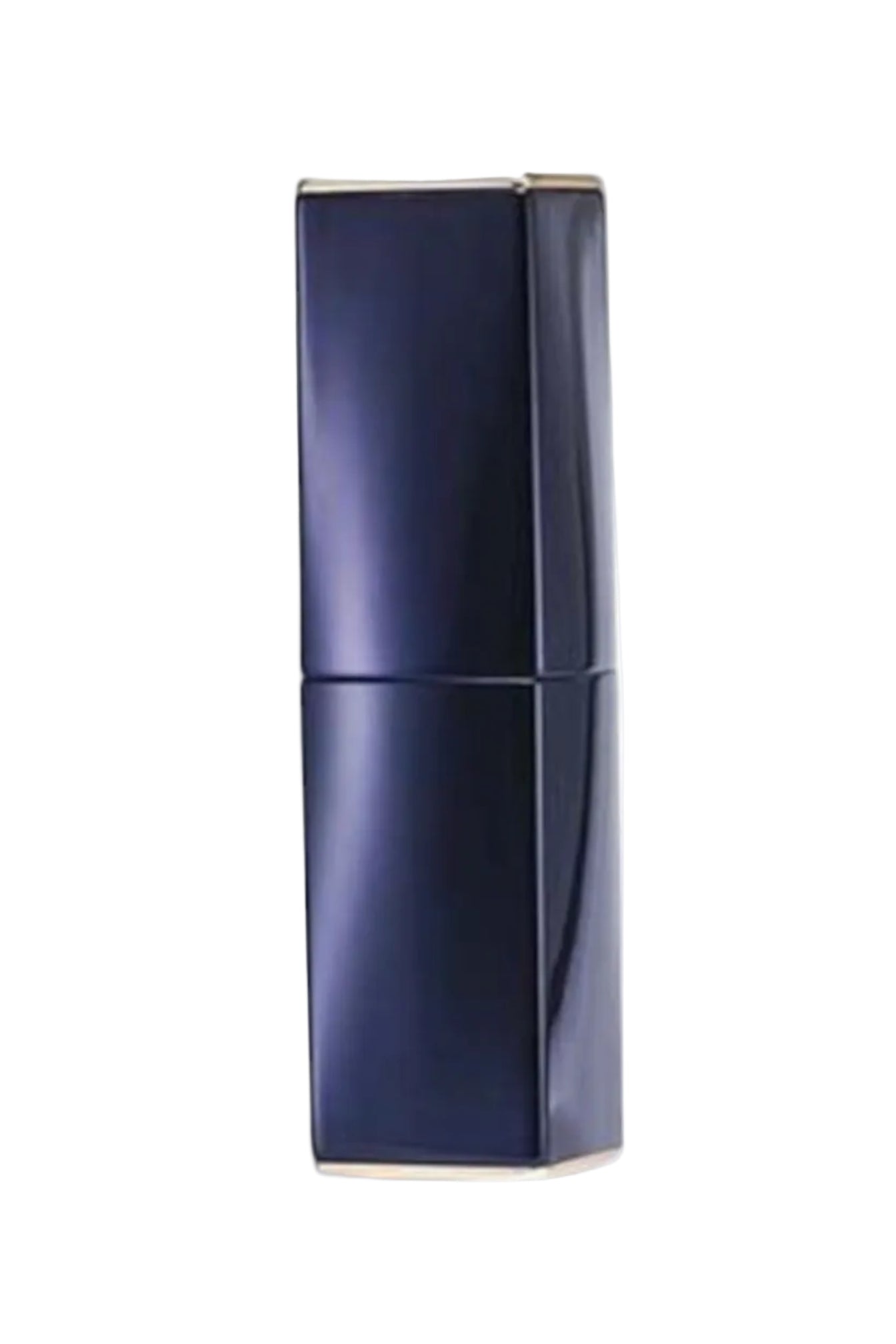 Navy blue lipstick case with gold accent on a white background Estee Lauder Monza Outlet