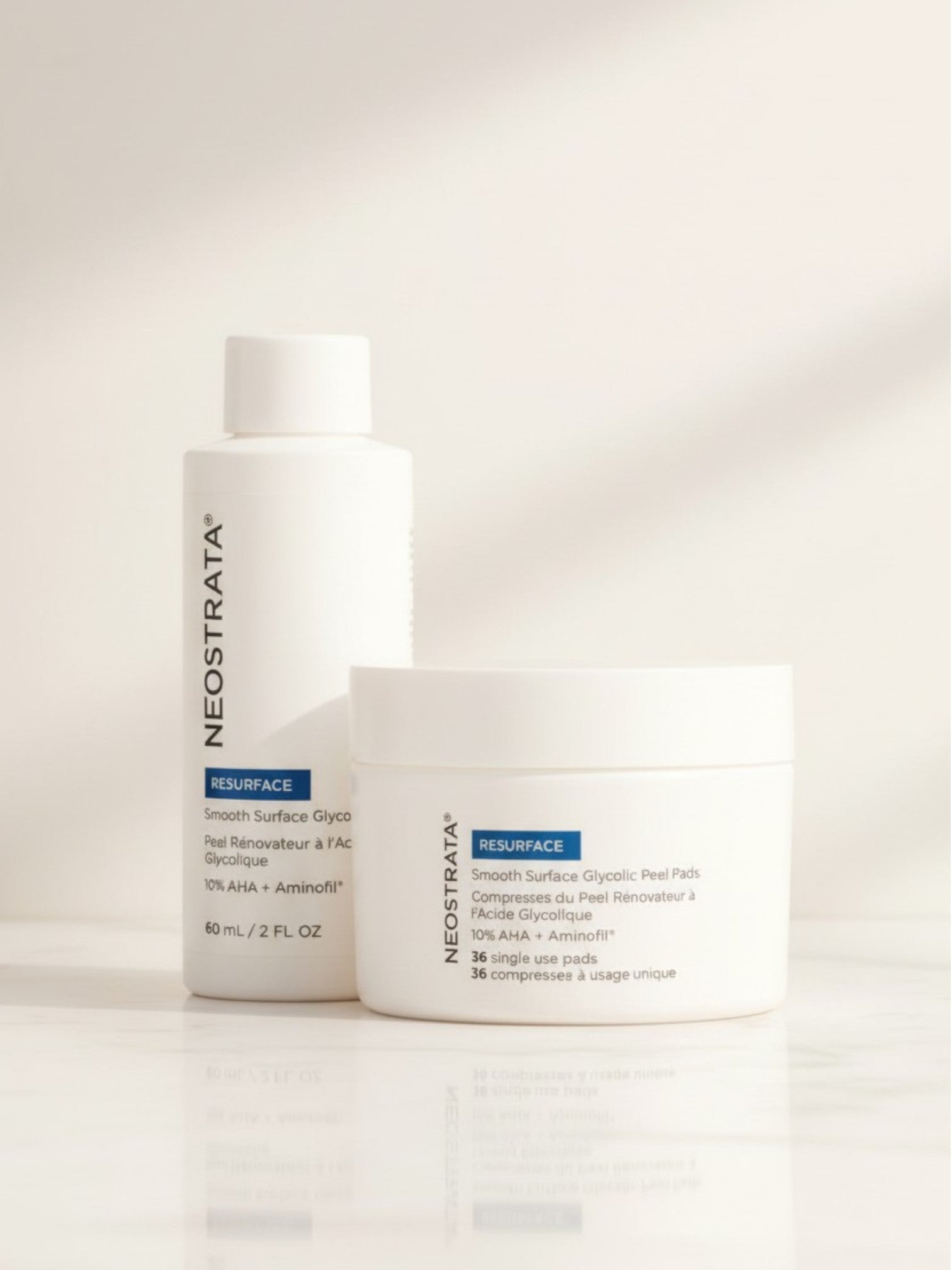 Two NeoStrata skincare products on a white background. Neostrata, Monza Outlet, Monza Fashion, Shein Outlet