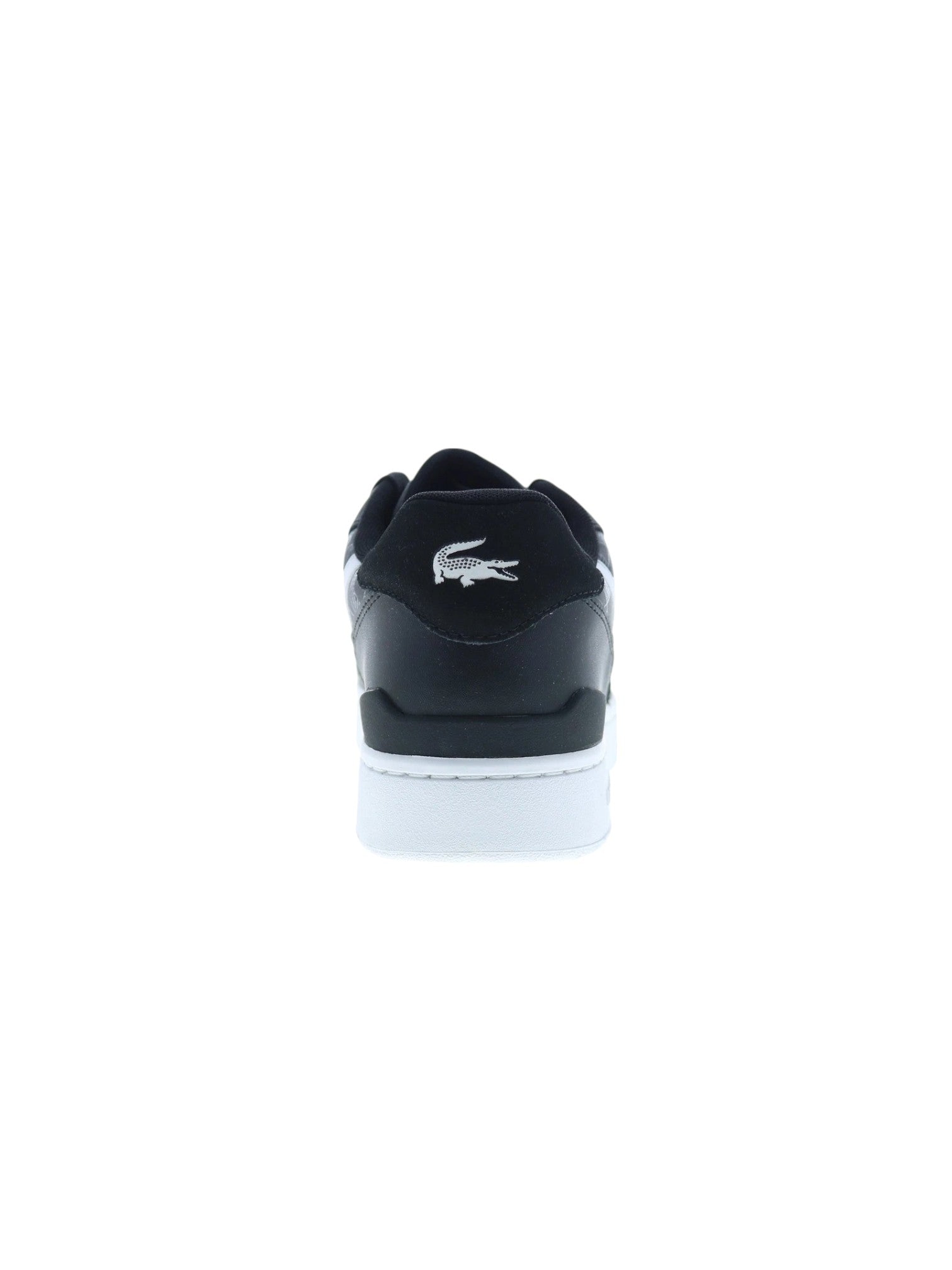 Black sneaker with a brand logo on a white background Lacoste Monza Outlet
