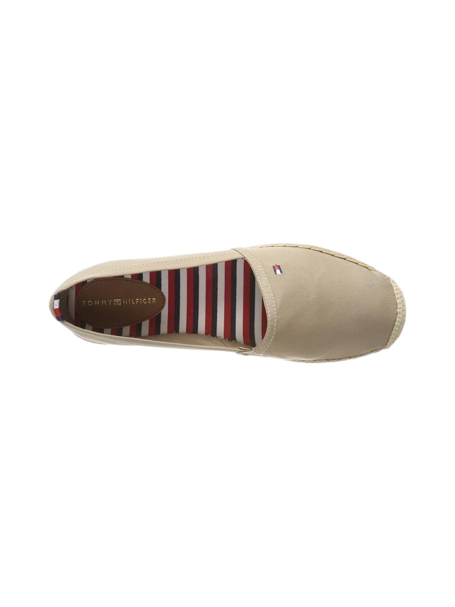 Tommy Hilfiger Women's Cobblestone Flat Canvas Espadrilles