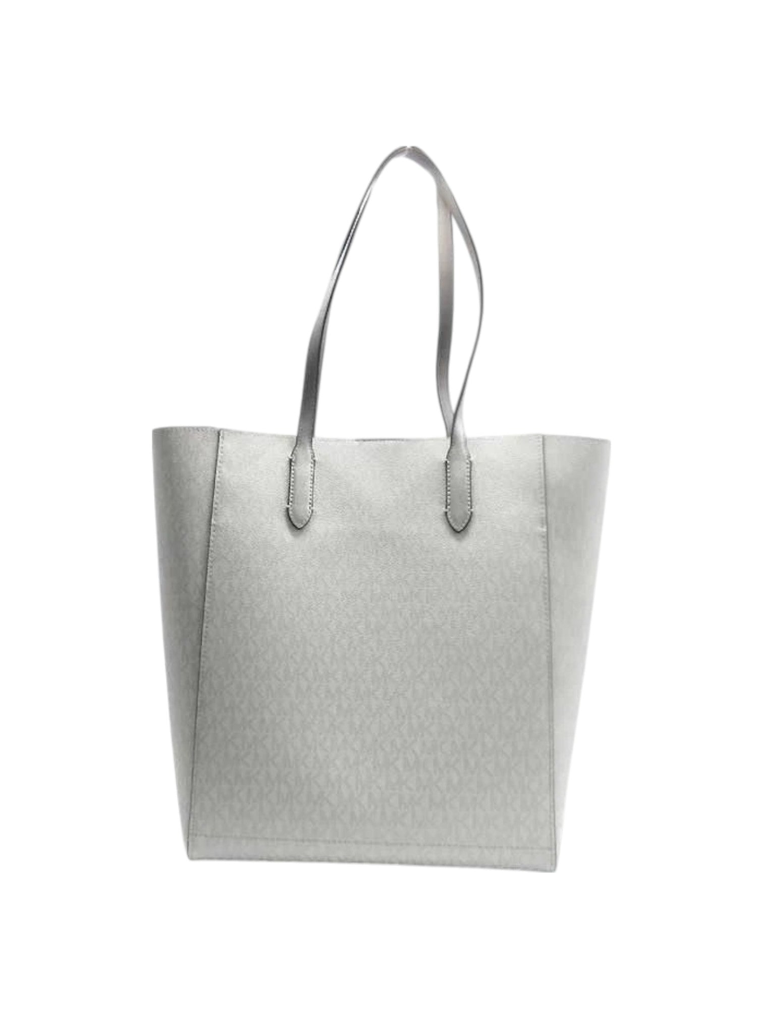 Silver tote bag on a white background Michael Kors Monza Outlet