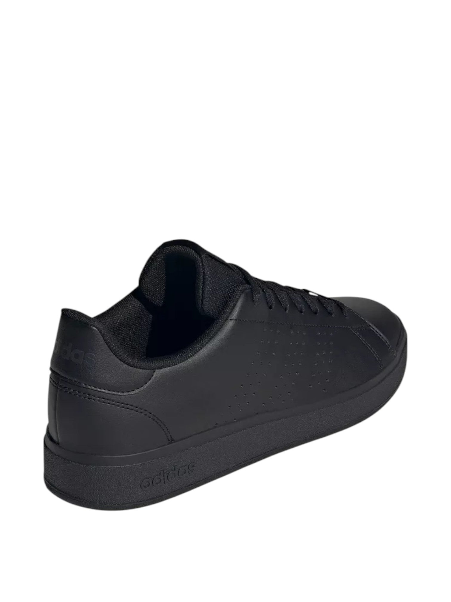 Black sneaker on a white background. Adidas, Monza Outlet, Monza Fashion, Shein Outlet