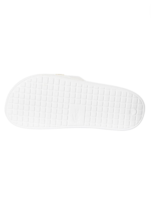 White sandal sole on a white background monza outlet, Shein outlet, monza fashion