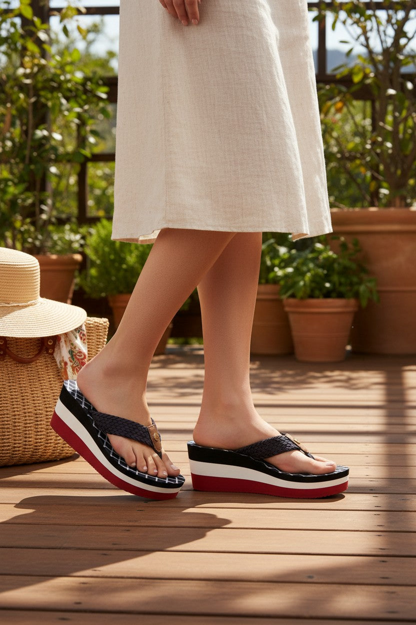 Tommy Hilfiger Women's Mariah 3D Wedge Sandals