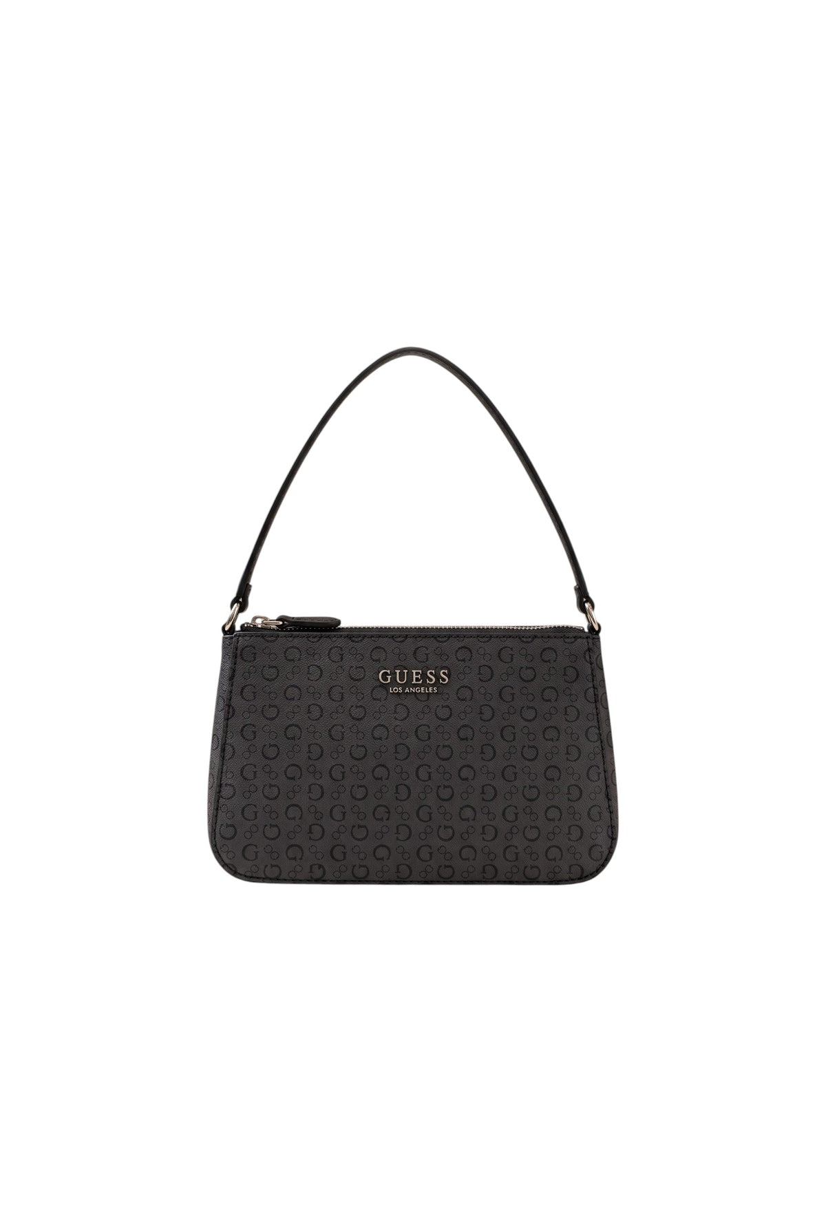 Guess Women’s Black Logo Print Shoulder Bag