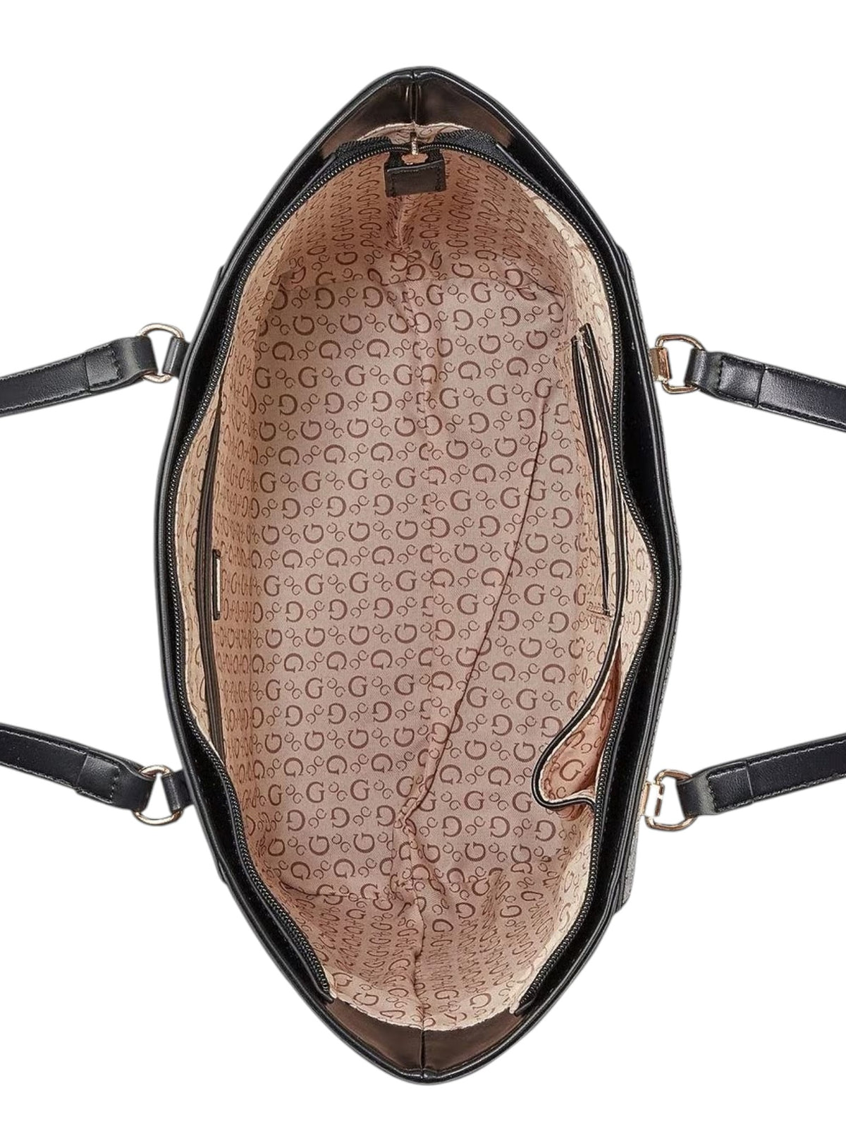 Guess Women’s Black Printed Tote Bag