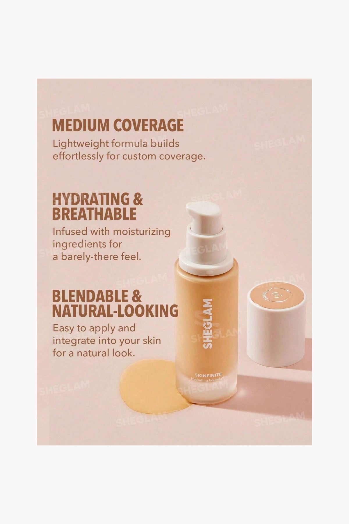 Sheglam Skinfinite Hydrating Foundation- 30 ml