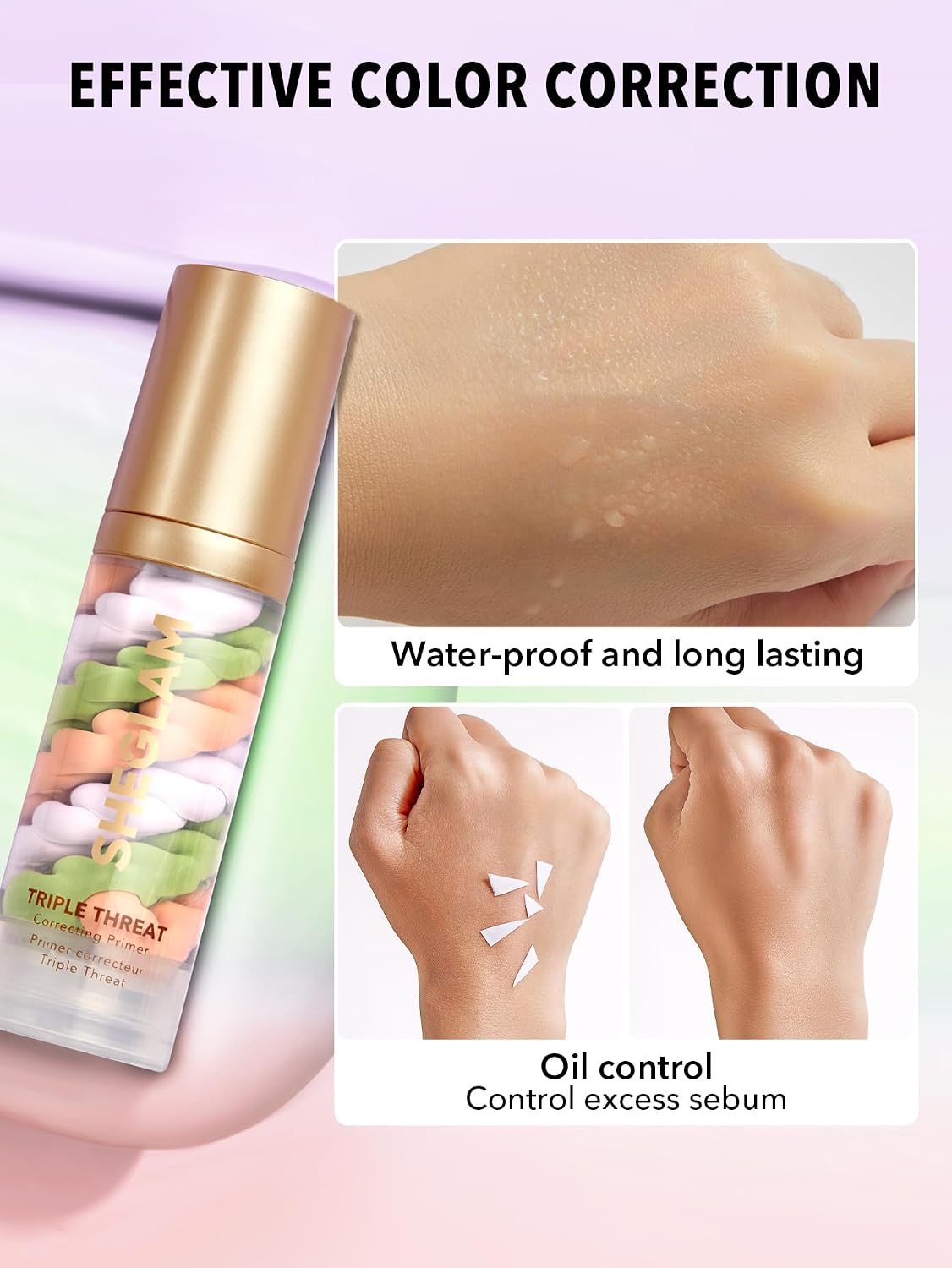 Sheglam Triple Threat Correcting Primer- 30 ml
