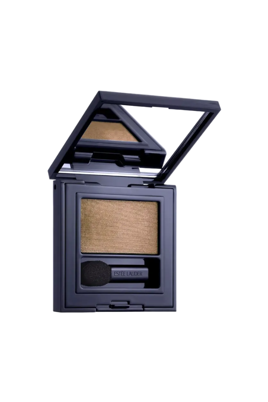 Estée Lauder eye shadow compact with open lid showing gold shade. Monza Outlet