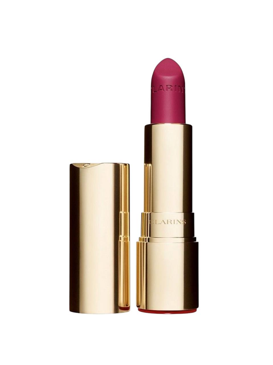 Lipstick with gold casing and pink shade on a white background monza outlet, Shein outlet, monza fashion