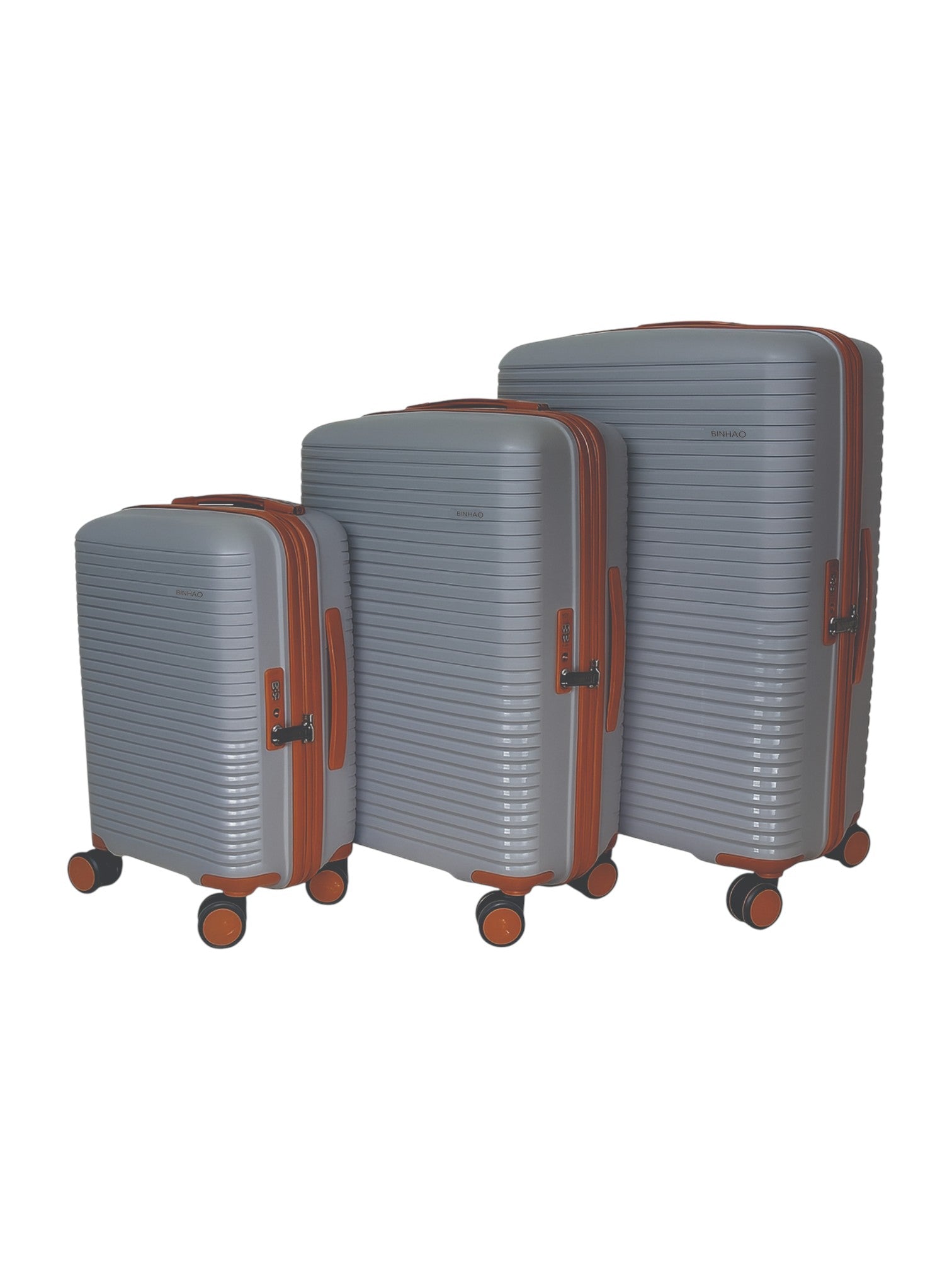3 Piece Spinner Travel Bag Set with Double Zipper