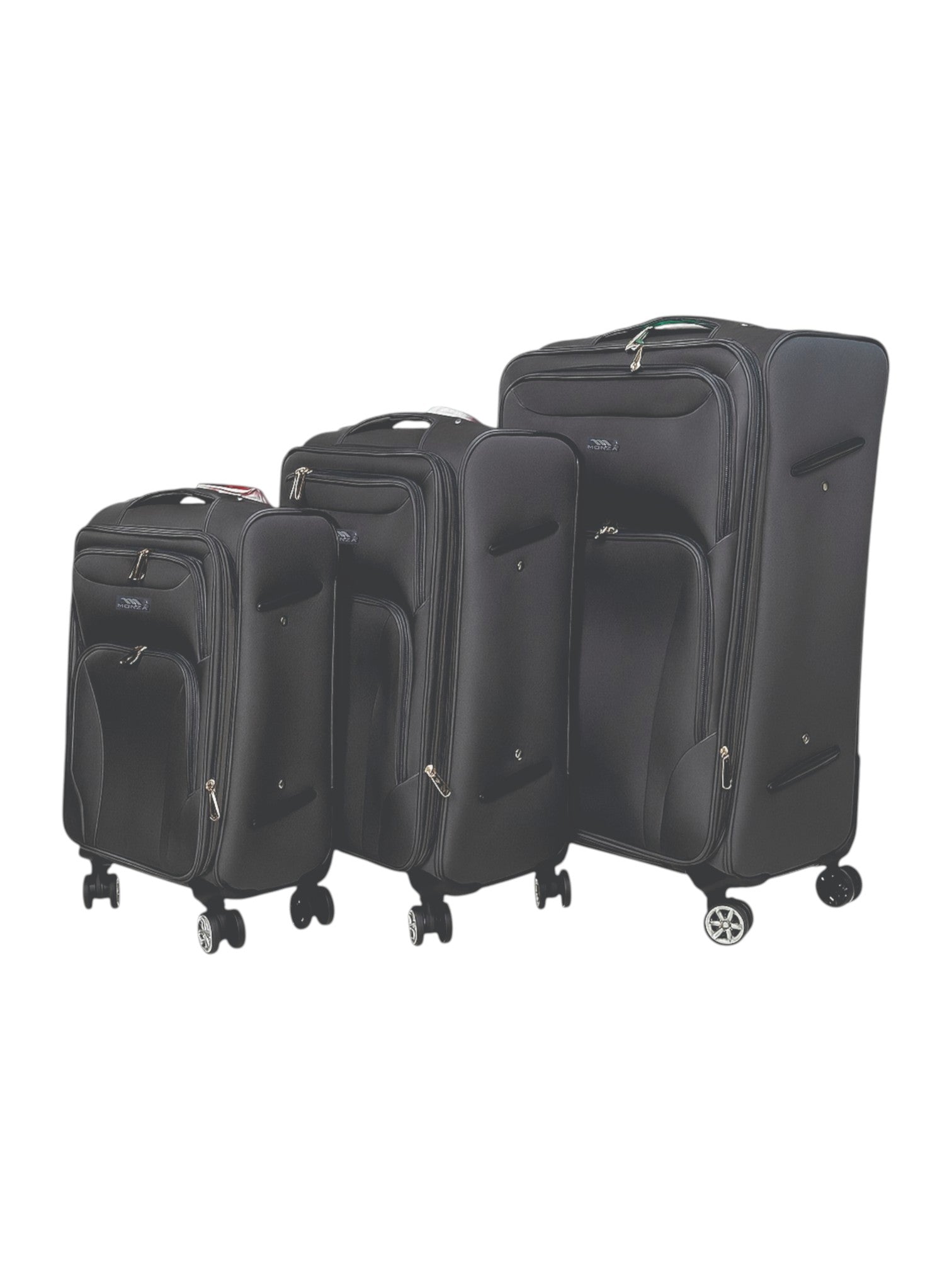3 Piece Spinner Travel Bag Set with Double Zipper