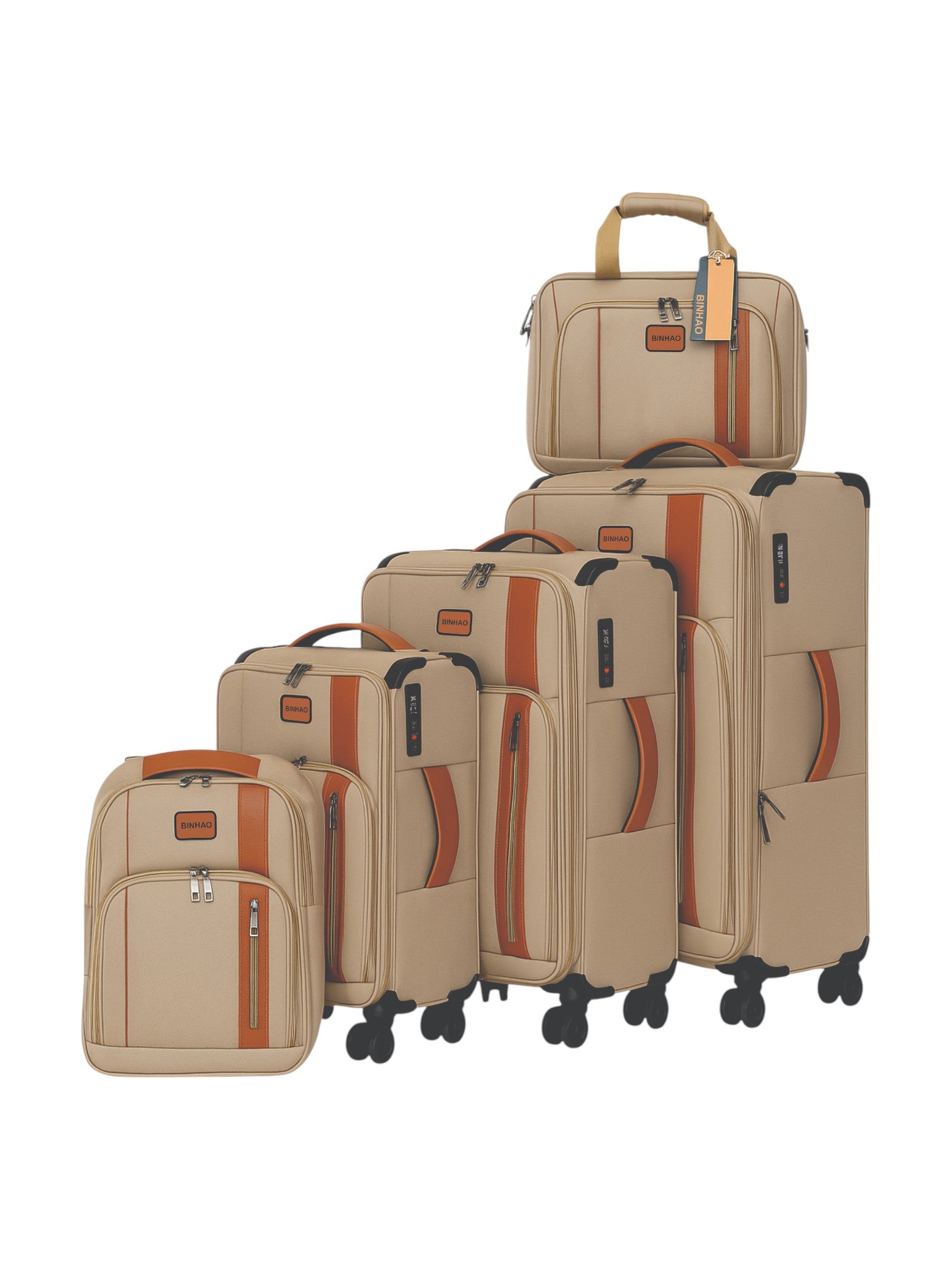 5 Piece Spinner Travel Bag Set