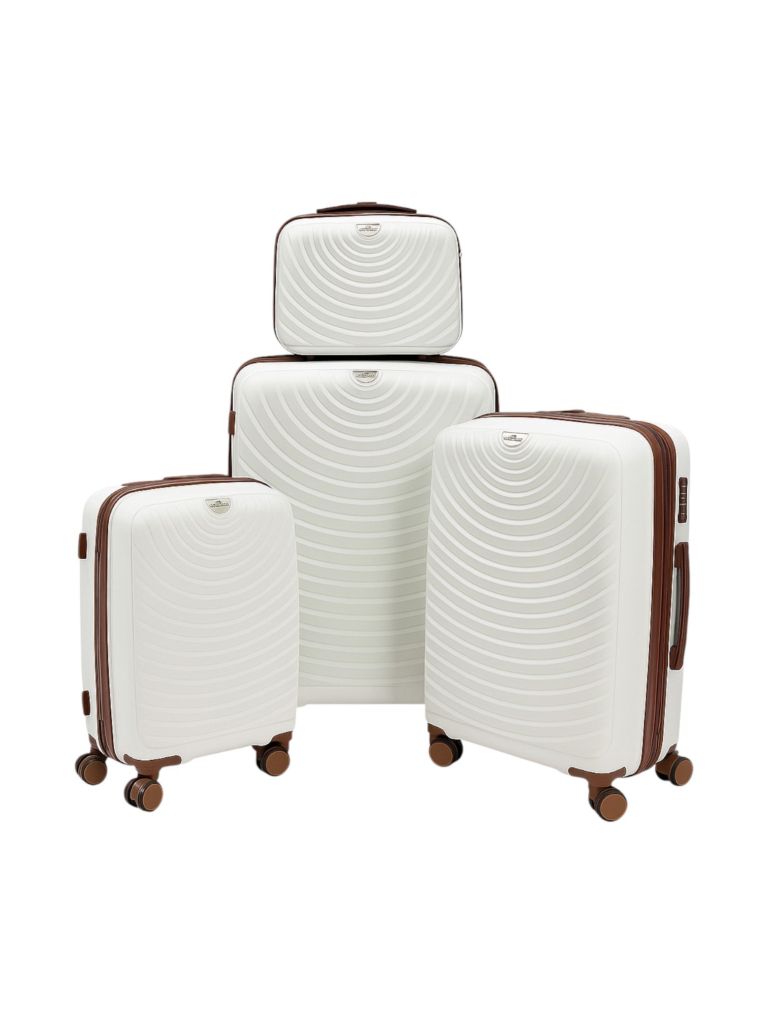 4 Piece Spinner Travel Bag Set with Anti-Theft Double Zipper