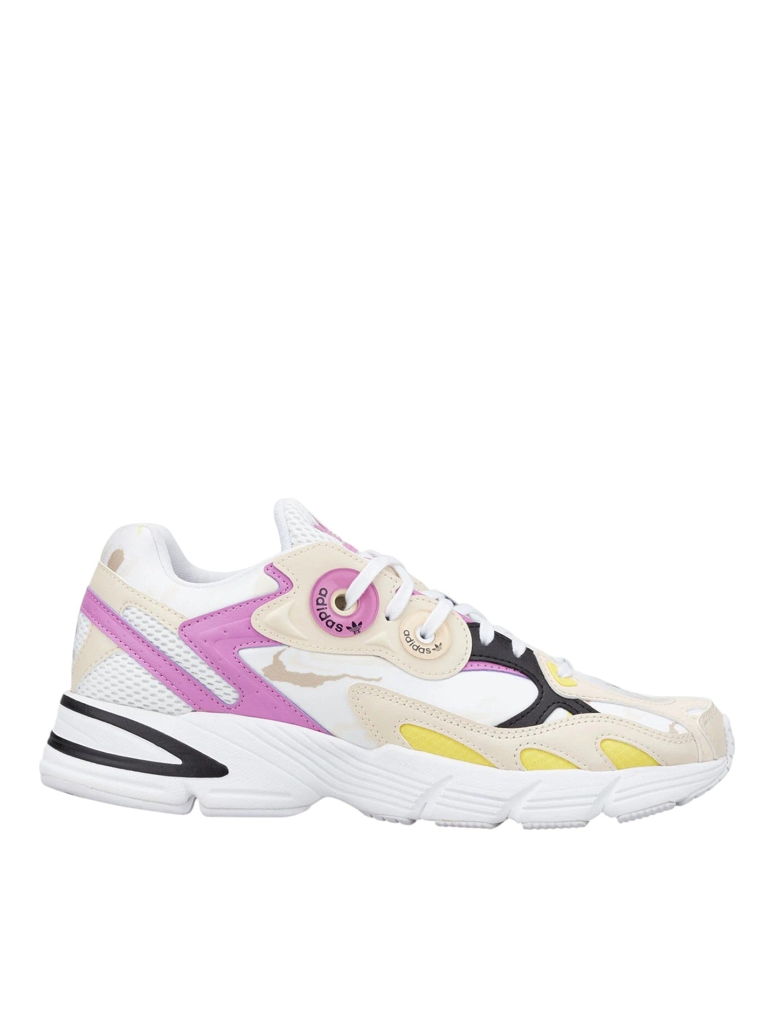 Colorful sneaker with cartoon character design on a white background. Adidas, Monza Outlet, Monza Fashion, Shein Outlet