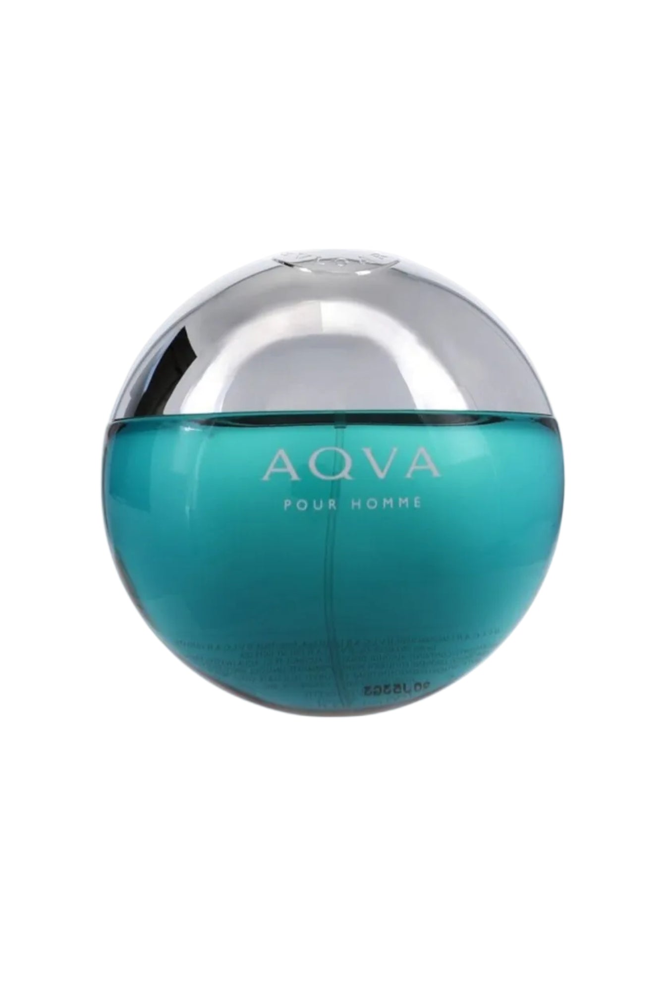 Aquavita Pour Homme perfume bottle on a white background