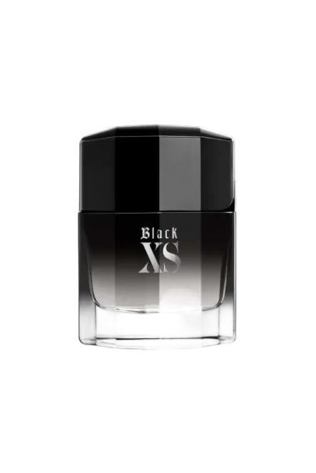Black XS perfume bottle on a white background Monza Outlet, Monza Fashion, Shein Outlet