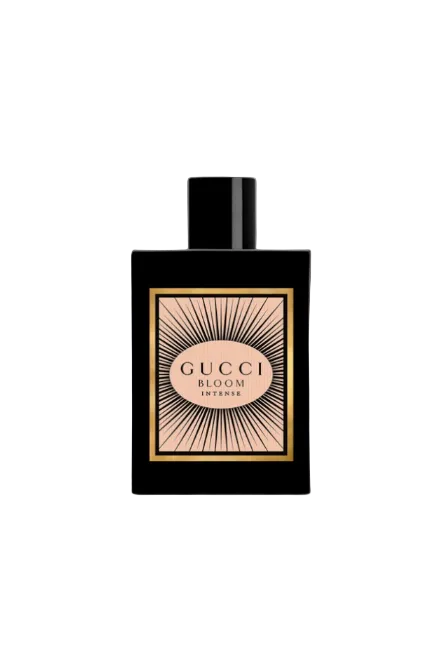 Gucci Bloom Intense perfume bottle on a white background Monza Outlet