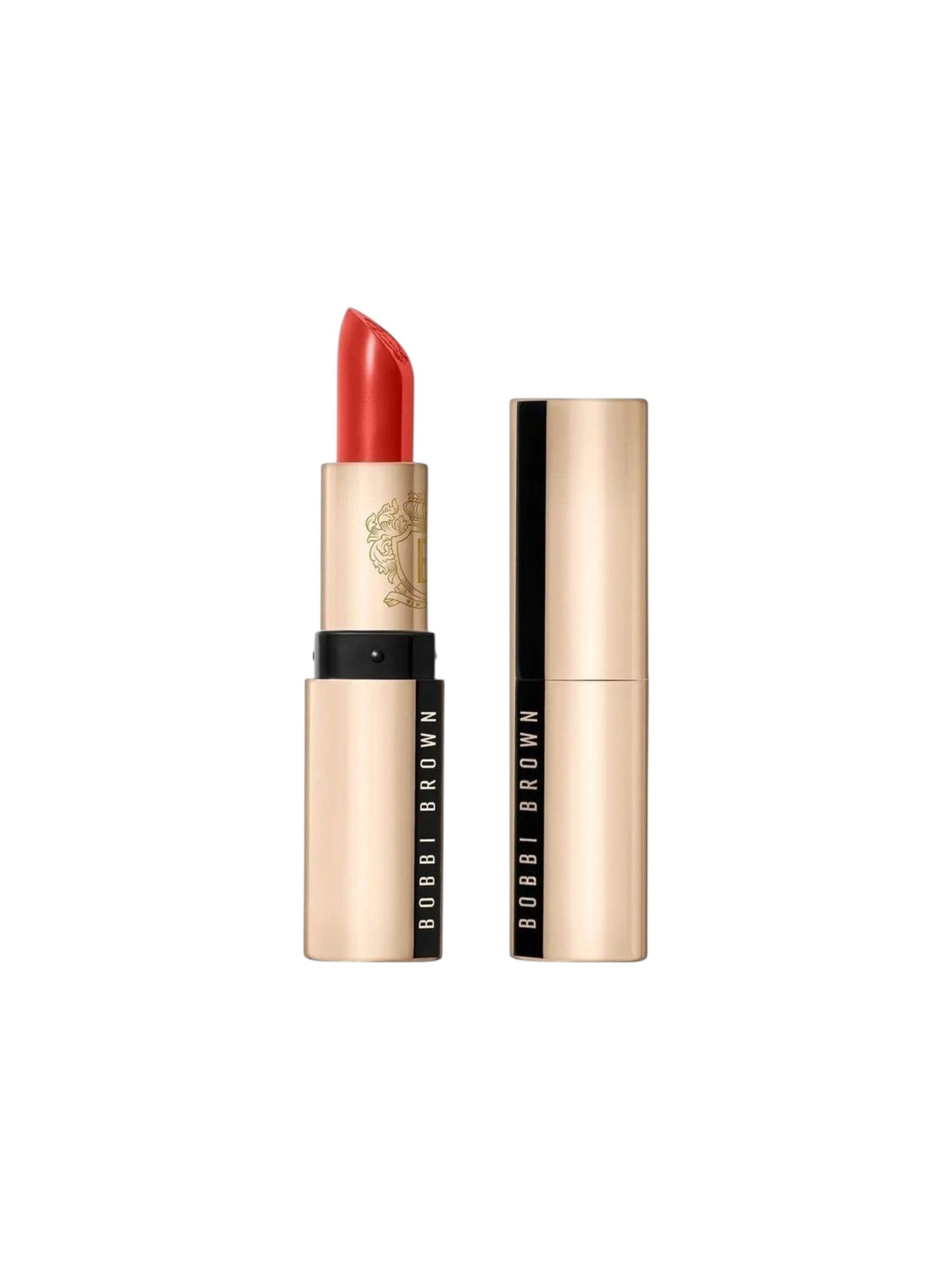 Bobbi Brown lipstick with case on a white background. Bobbi Brown, Monza Outlet, Monza Fashion, Shein Outlet
