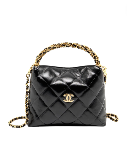 Chanel Mini Flap Bag With Top Handle