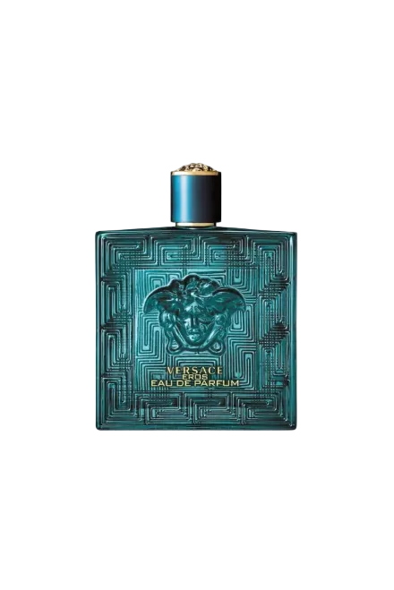 Versace Eau de Parfum bottle on a white background Versace Monza Outlet