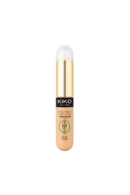 Kiko Milano foundation bottle on a white background Kiko Milano Monza Outlet