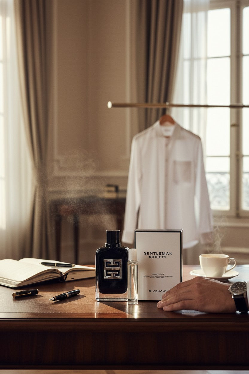 Givenchy Gentleman Society EDP Men's Gift Set- 100 ml - 12.5 ml