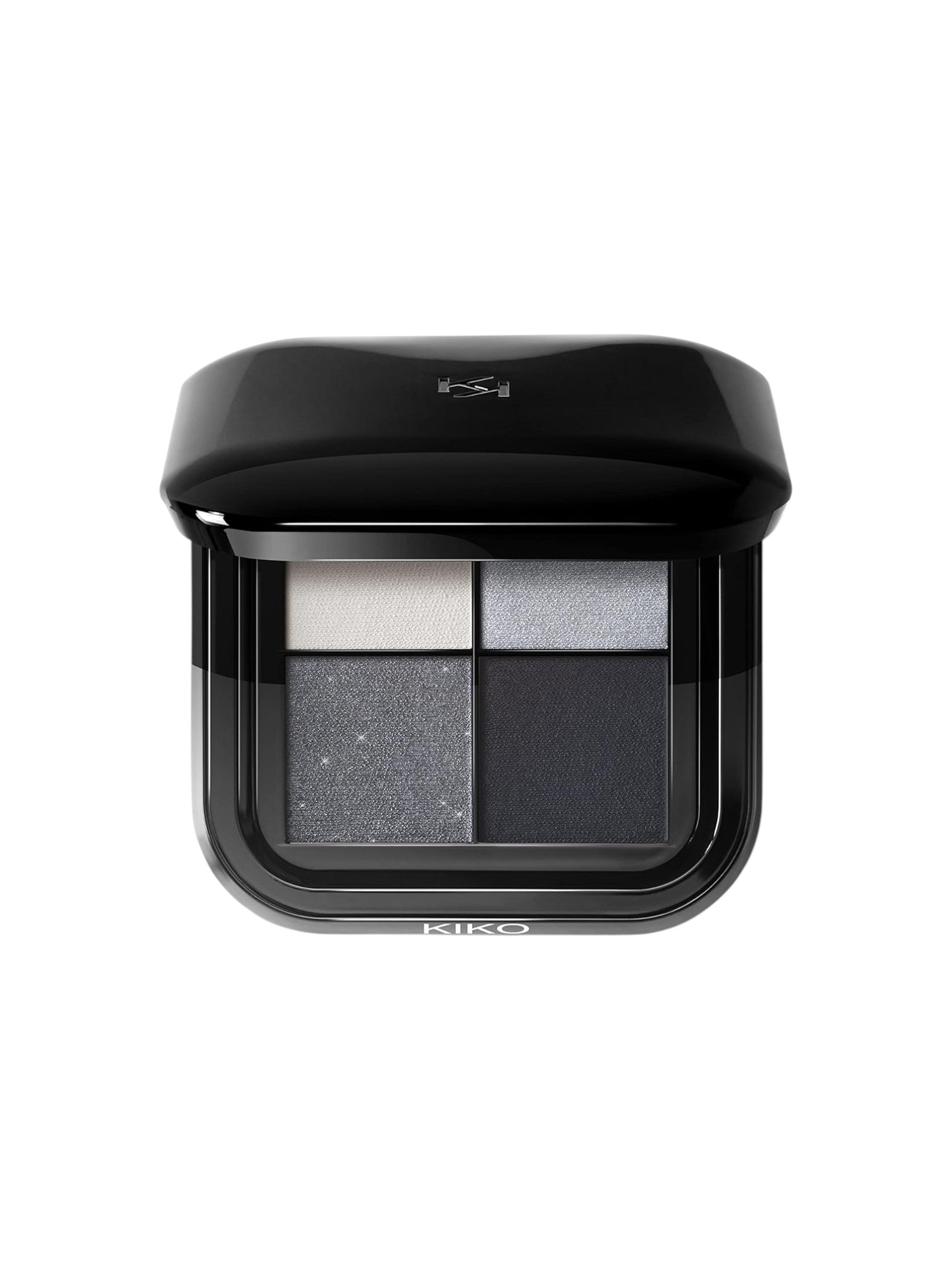 Kiko eyeshadow palette with two shades on a white background. Kiko Milano, Monza Outlet, Monza Fashion, Shein Outlet