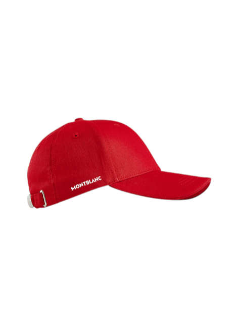 Montblanc Red Cotton Hat