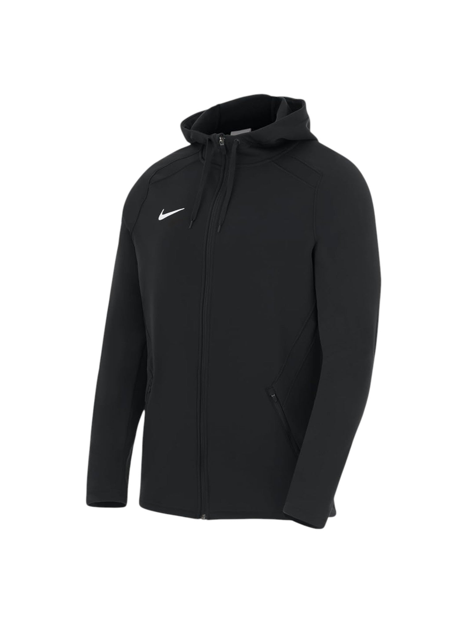 Black hoodie with a Nike logo on a white background. Nike, Monza Outlet, Monza Fashion, Shein Outlet