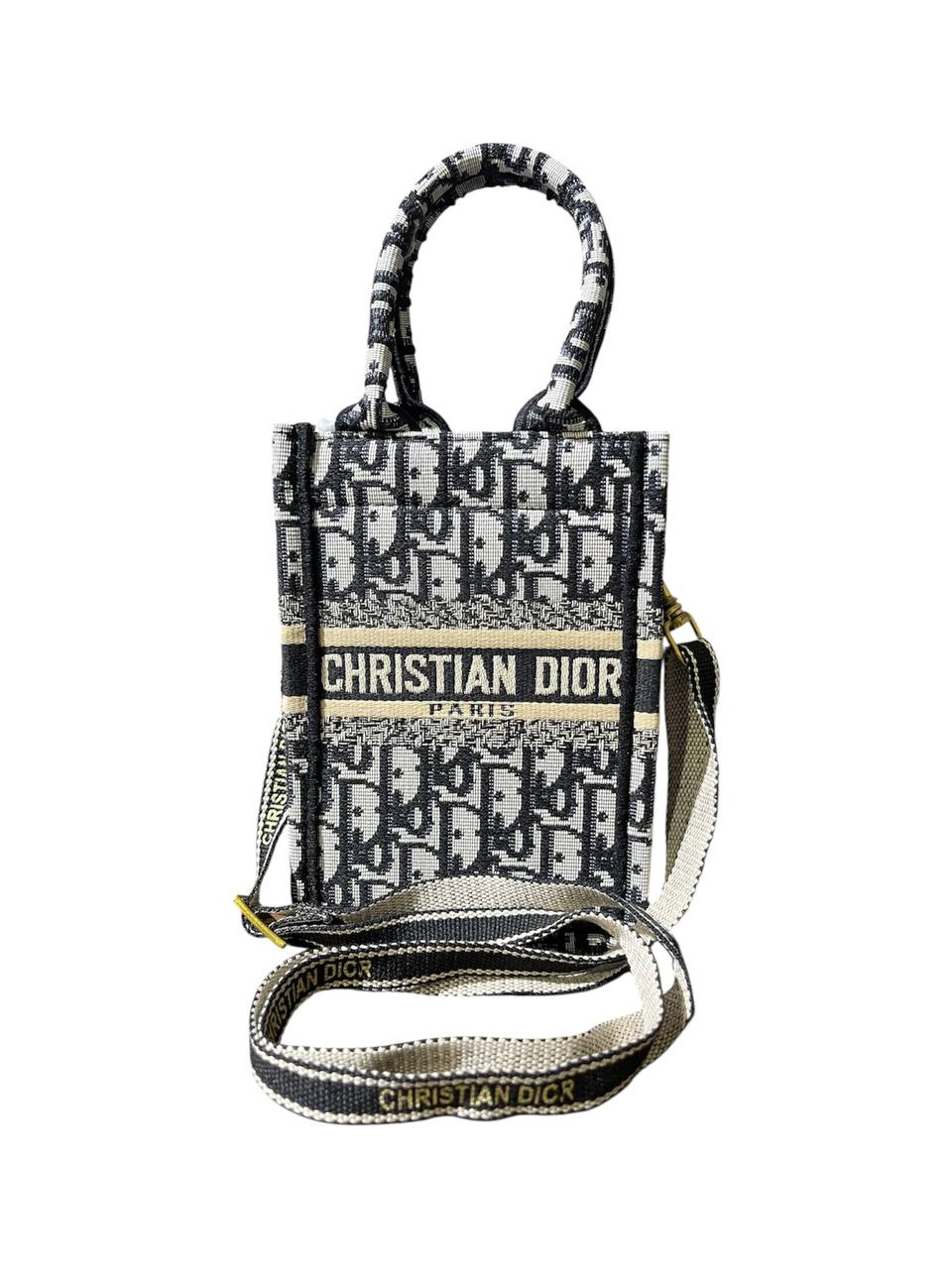 Oblique Mini Book Tote Phone Bag
