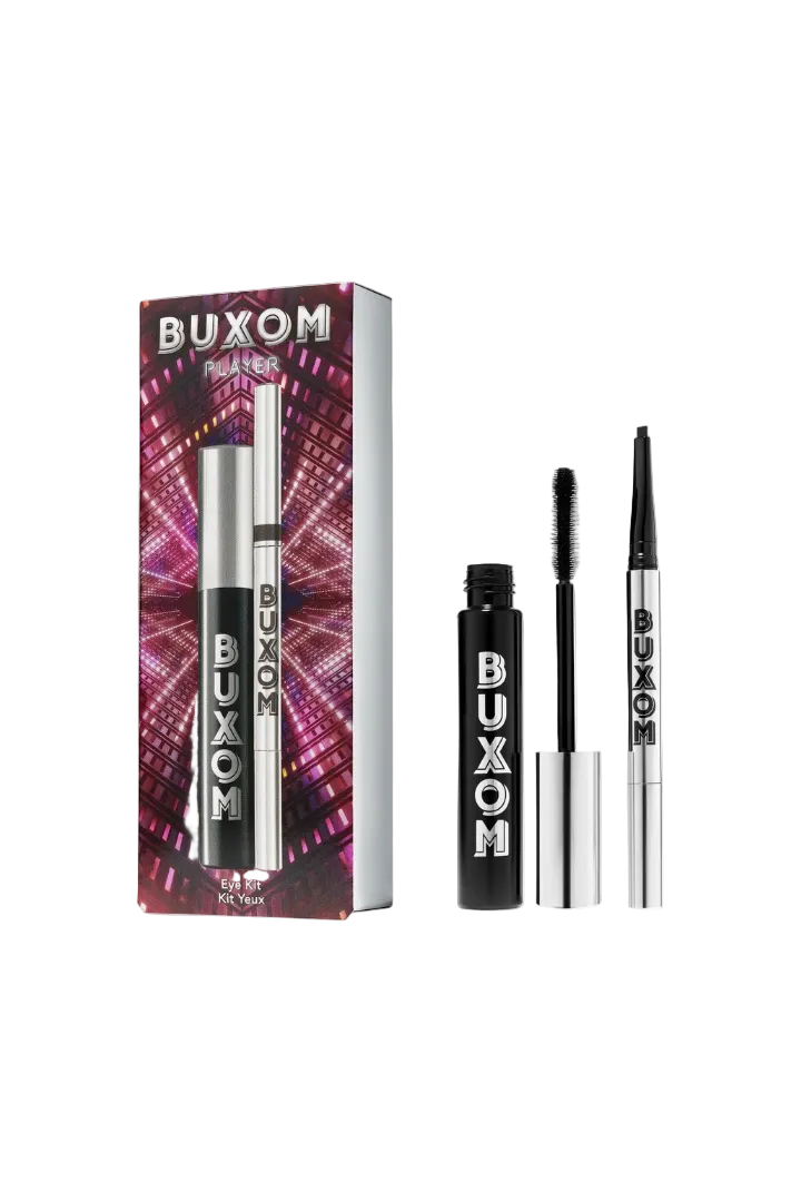 Buxom eyelash product set with packaging on a white background Monza Outlet